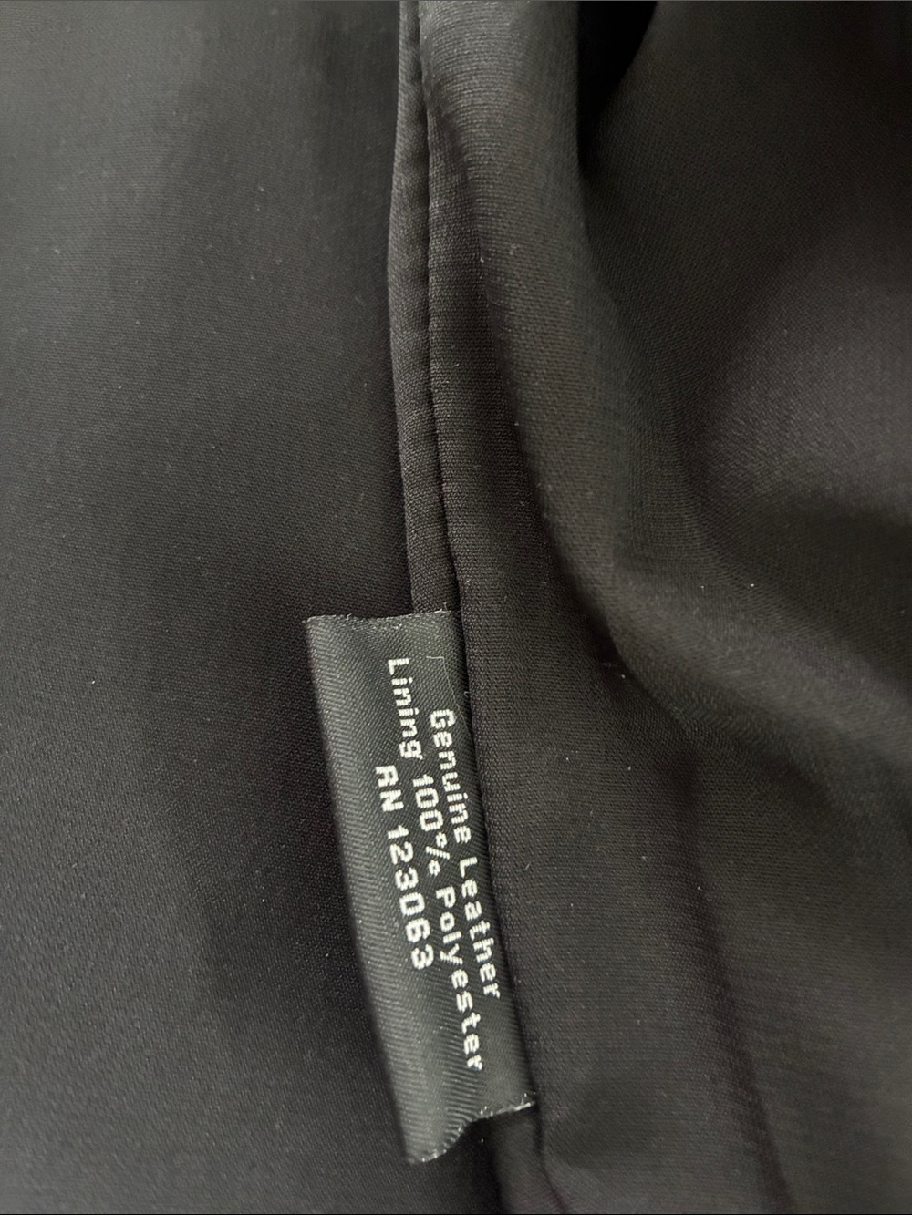 Blank NYC Black Moto Leather Jacket with Silver Hardware - Picture 3 of 5